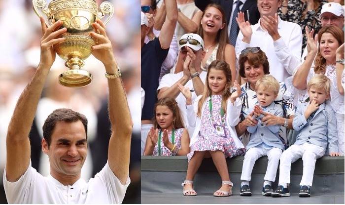 Roger Federer discusses enrolling his twin sons in Rafael Nadal’s tennis academy.