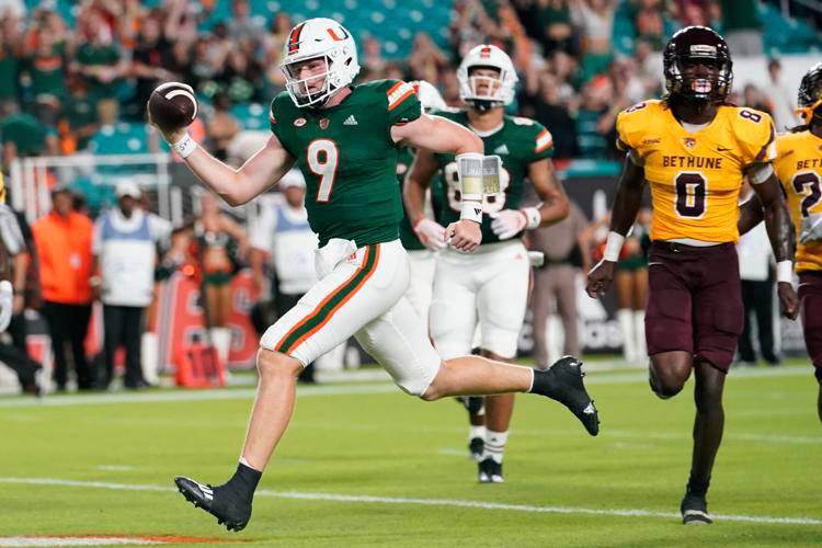 Preview of the 2023 College Football Clash Between Miami and Bethune-Cookman