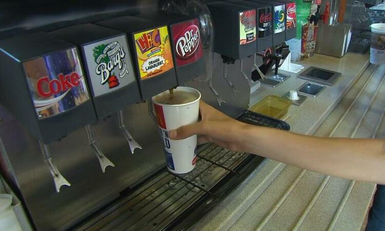 McDonald’s is phasing out self-serve soda machines at its U.S. branches.